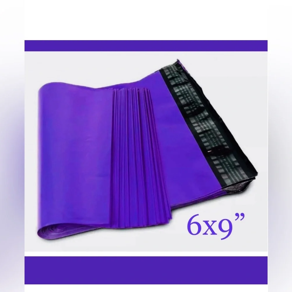 24ct~ 6x9” ~ Poly Mailer Bags 🍇🆕🍇 2~Designs 🍇 24ct Free Thank You Stickers